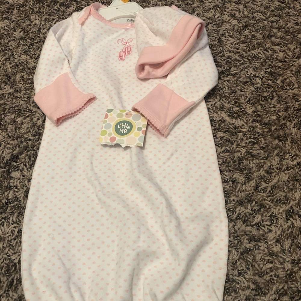 Baby girl pajama sack